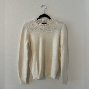 Ann Taylor | White Knit Sweater